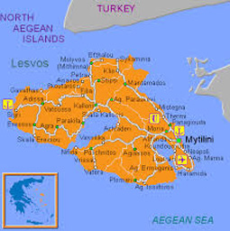 lesvos map